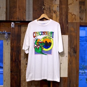 1990s Big Print T-Shirt / 90年代 ビッグ Tシャツ ミント・コンディション
