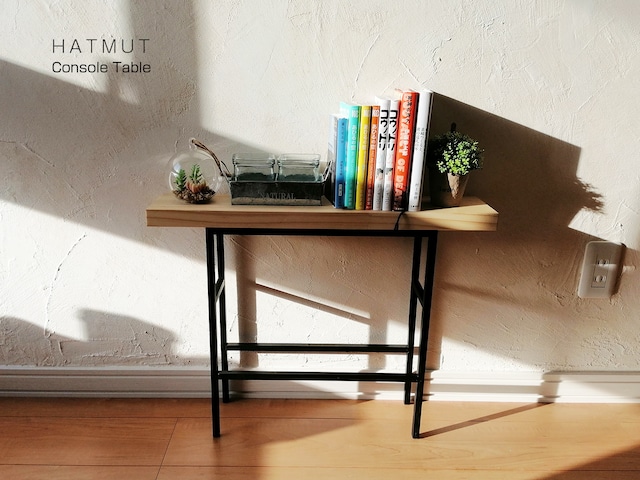 【公式サイト限定5%OFF】Iron Console Table bench パイン