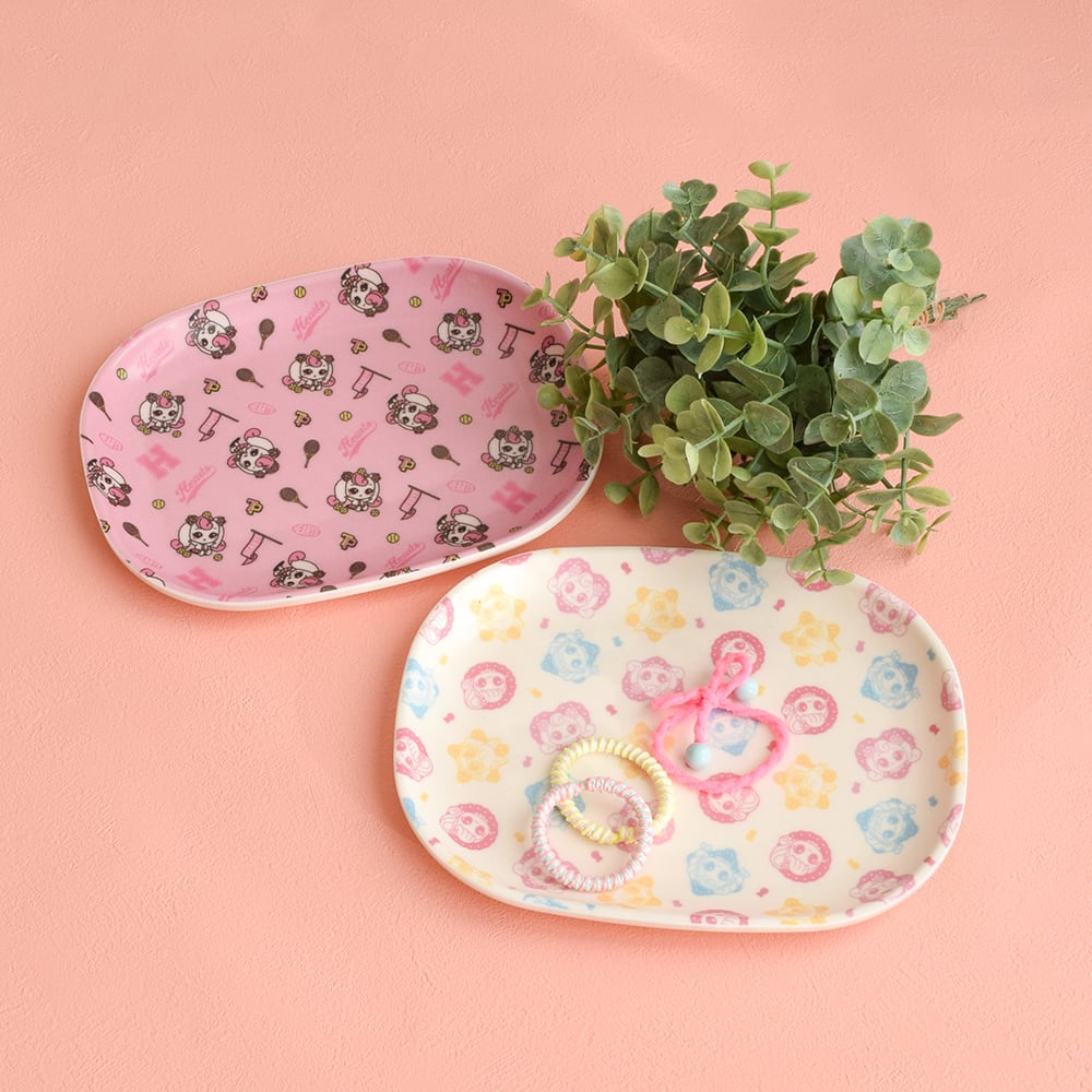 シークレットキャッチ！ティニピン 】 fabric アクセサリートレイ