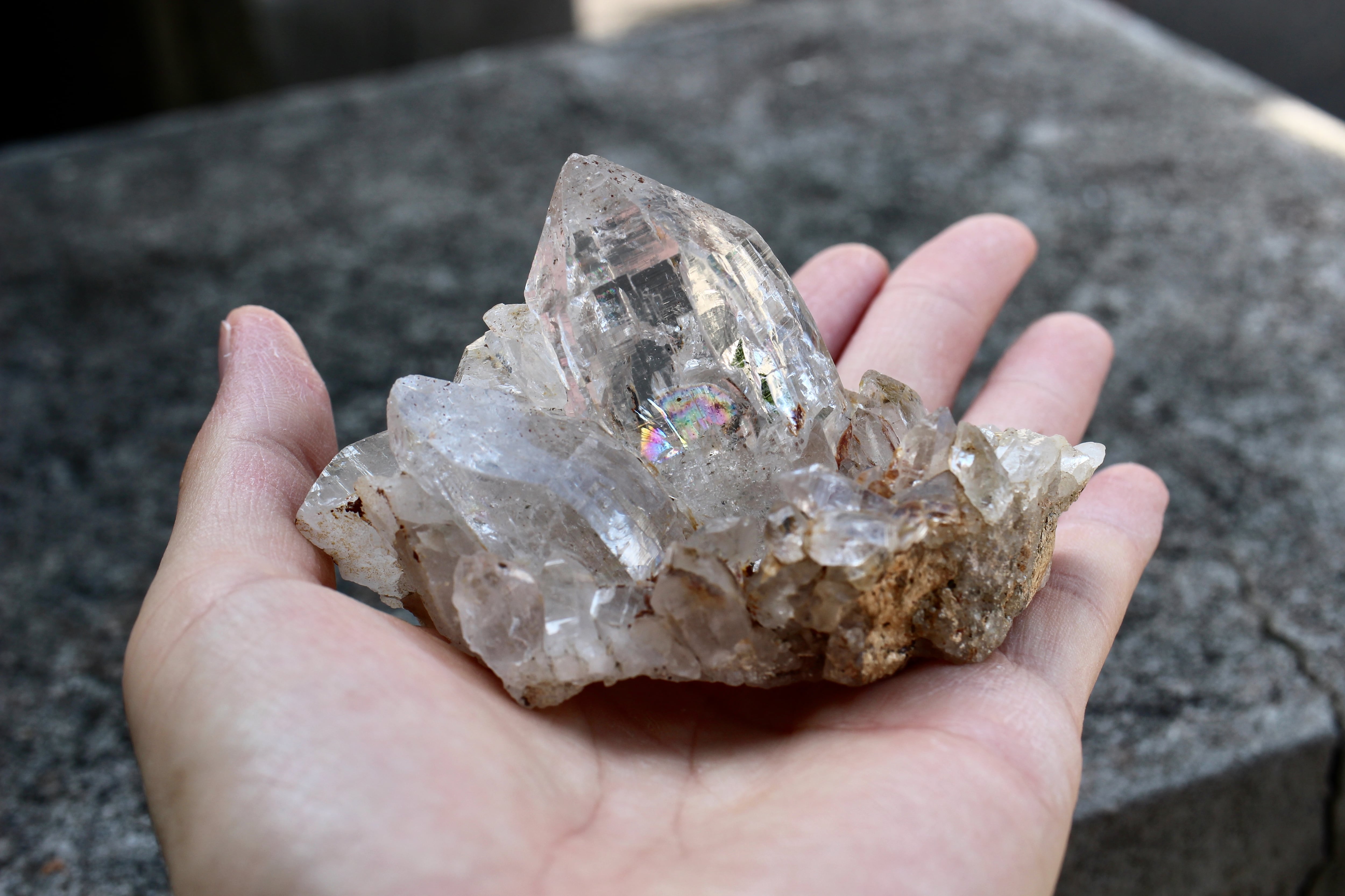 ガネーシュヒマール産 ヒマラヤ水晶クラスター | 石垣島の夜光貝