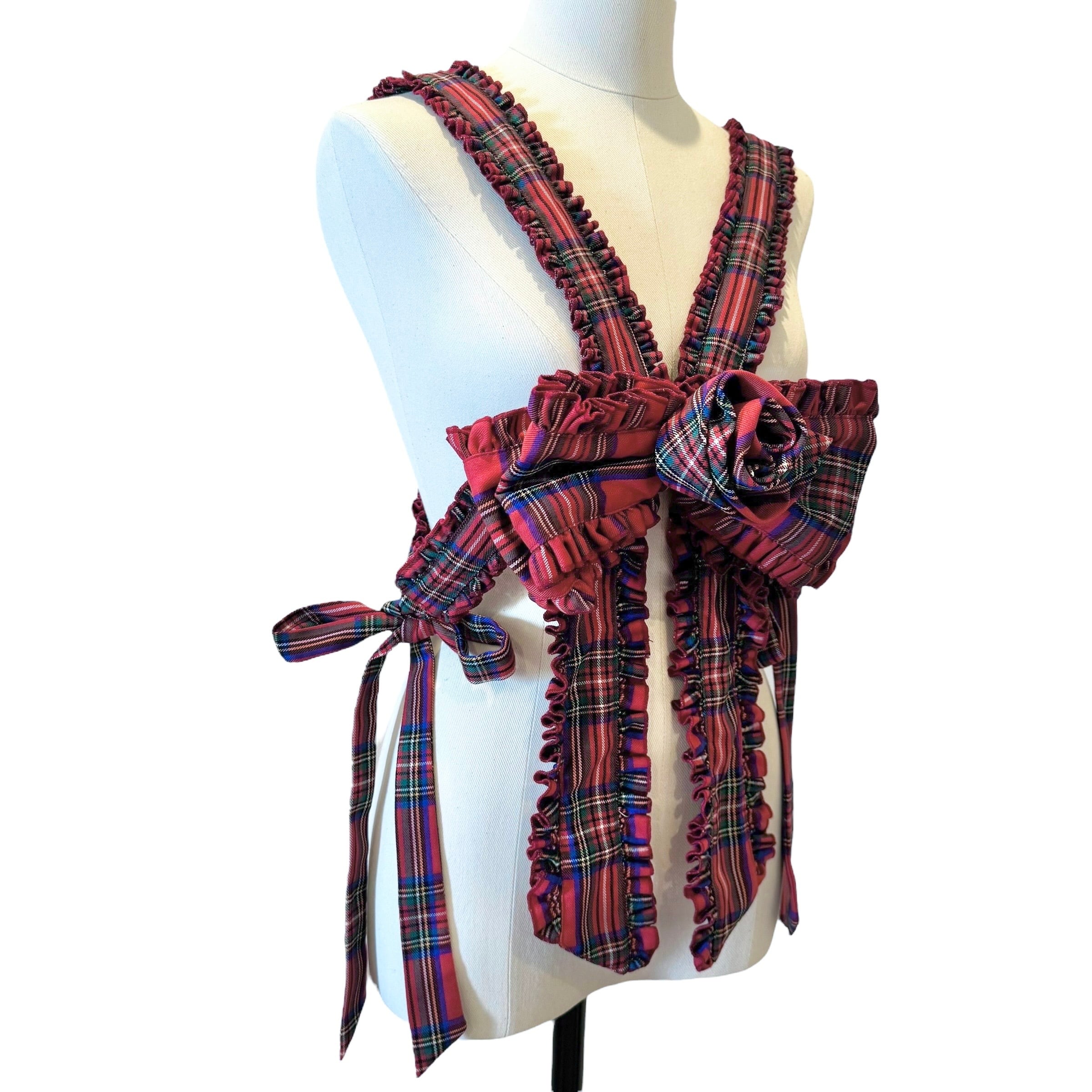 リボンローズハーネス RED