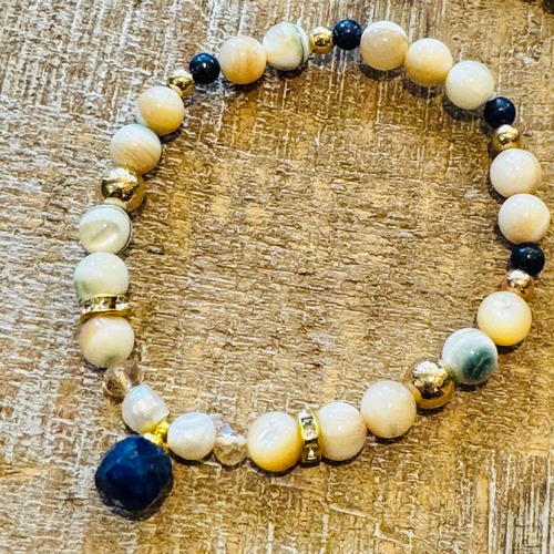 Mother of Pearlナチュラルストーンブレスレット