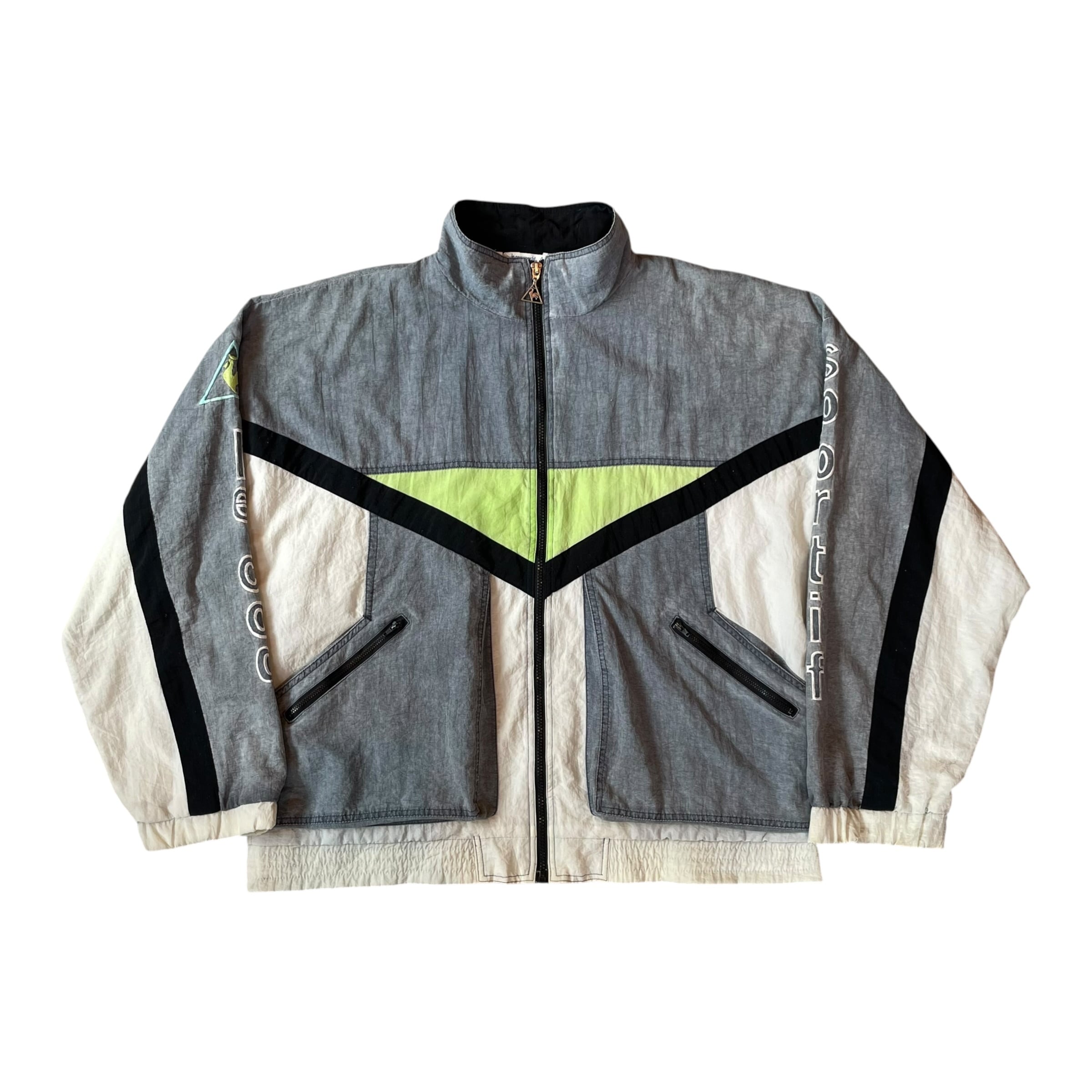 1980s Le Coq Sportif Nylon Blouson