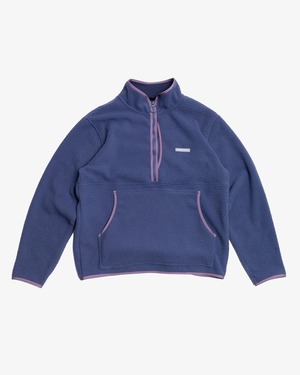 Sherpa Fleece Half-Zip / Denim