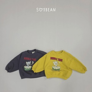 【ノベルティ&送料無料】Bubble Time Sweatshirt / soy bean
