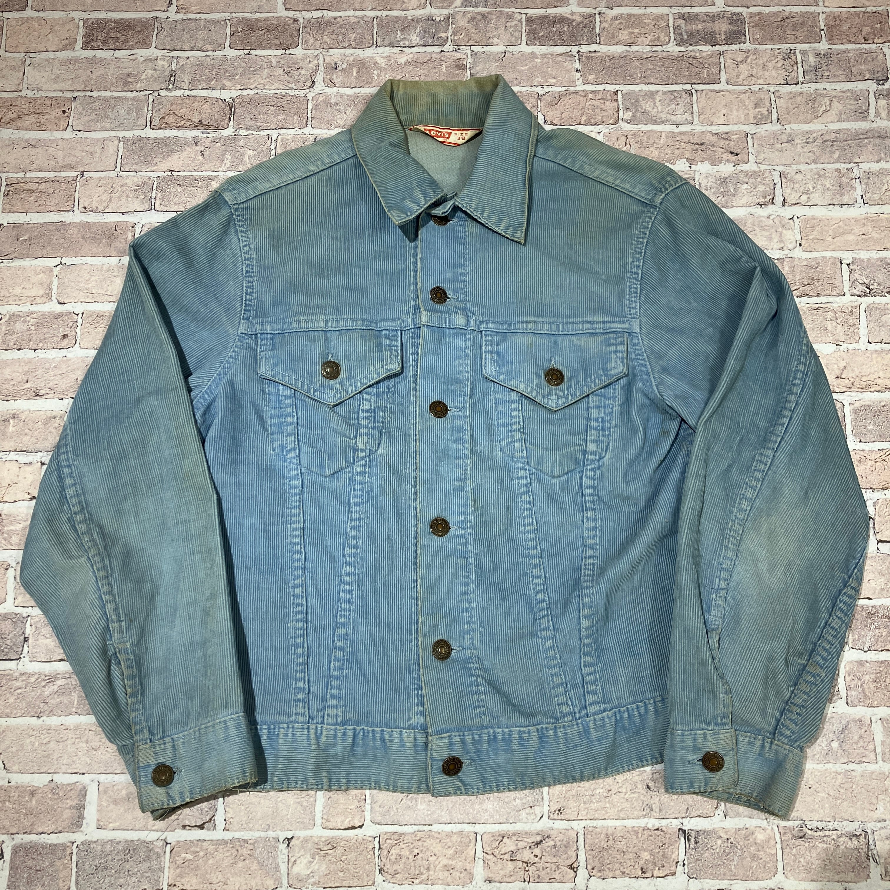 Ⓚ1970'S LEVI'S 70505 CORDS JACKET SAX SIZE38 | safarionline