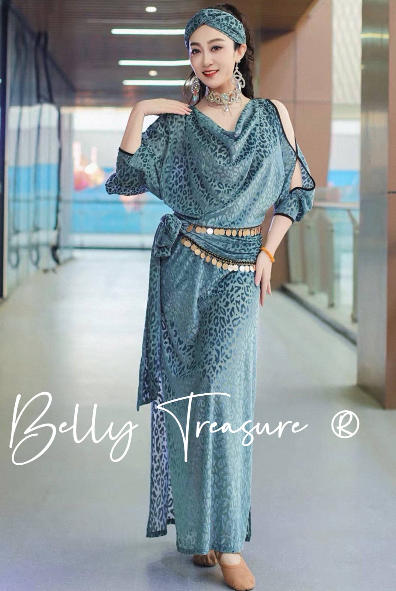 ベリーダンス 2カラー バラディドレス MDW DW326 202503 | Belly