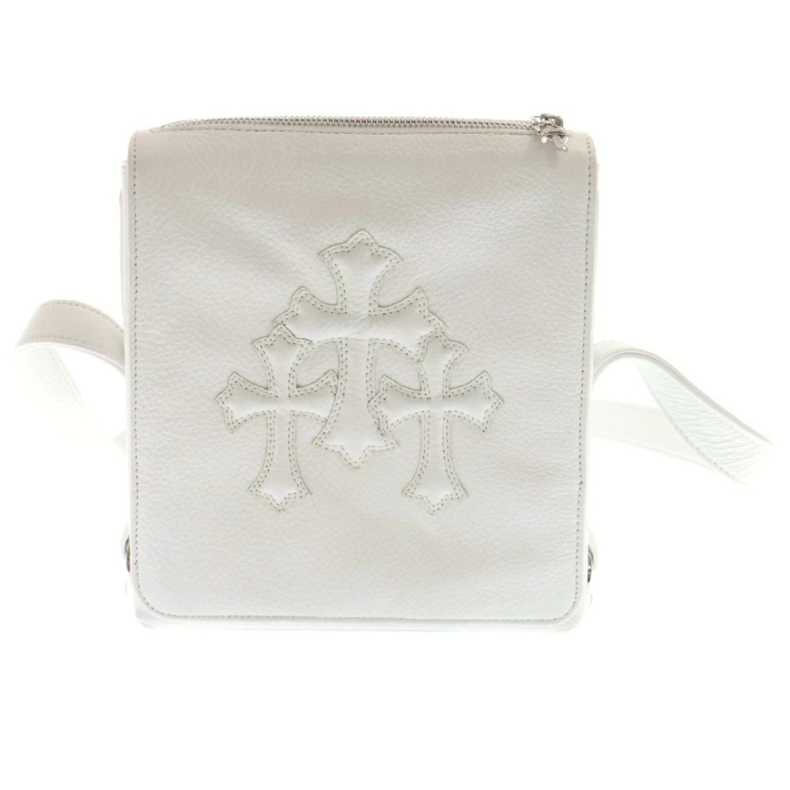 CHROME HEARTS クロムハーツ レザー PLUG セメタリー クロスパッチ