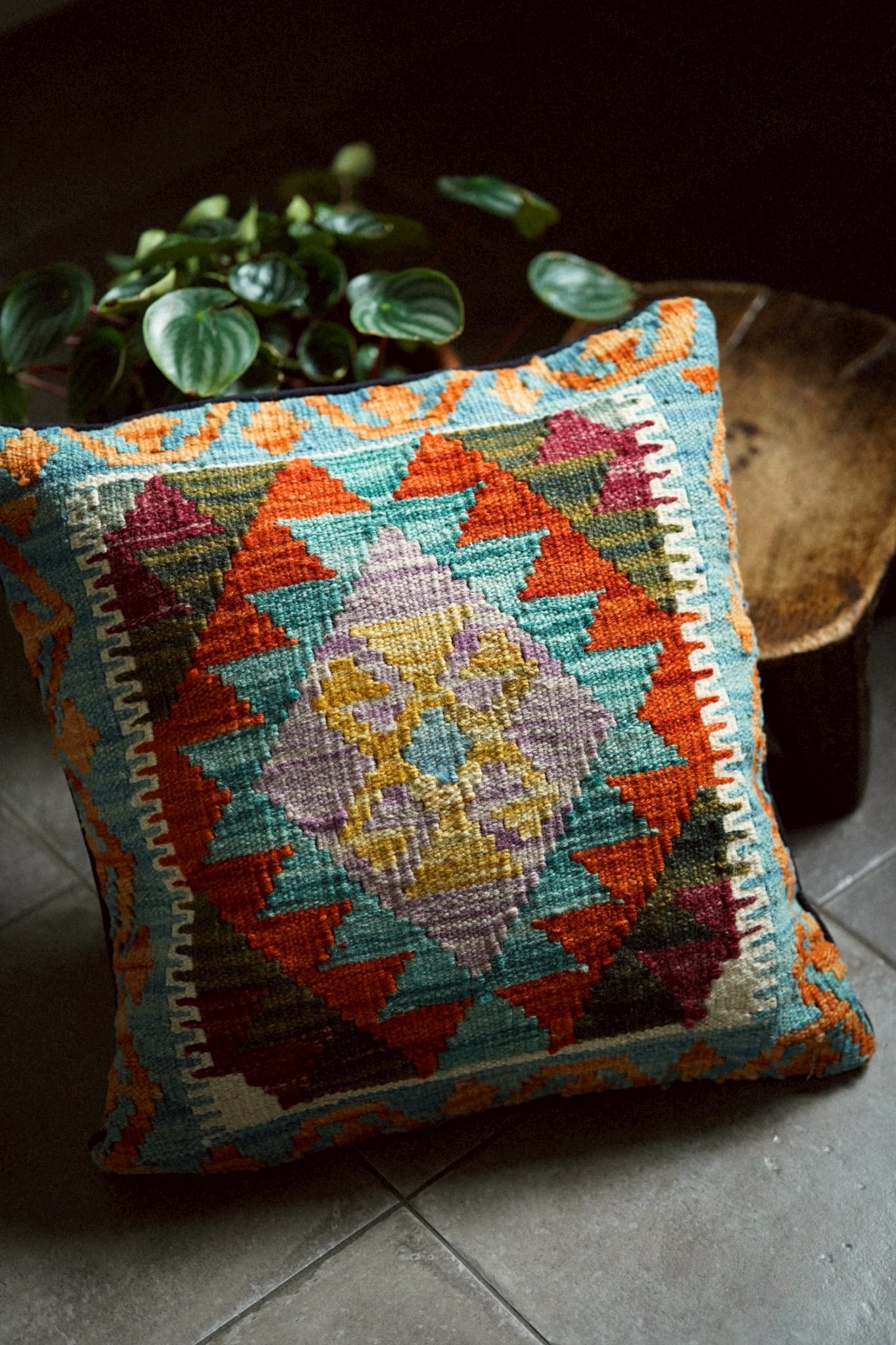 2180-Vintage Chobi cushion cover