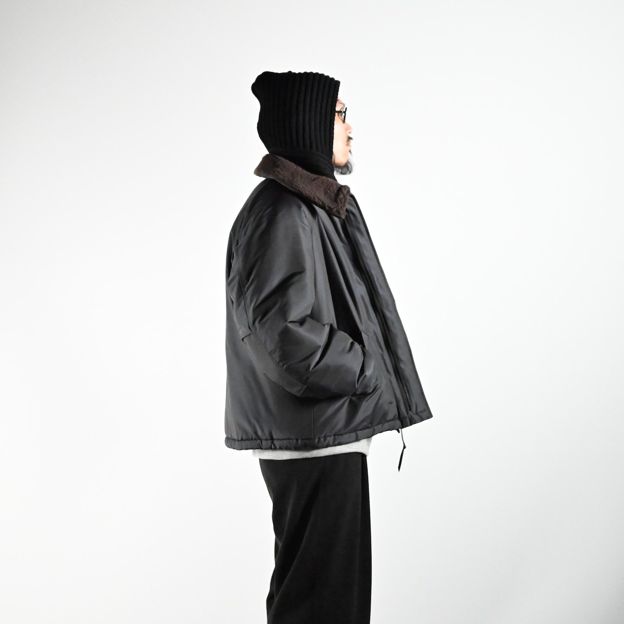 Product Twelve(プロダクトトゥエルブ)Light Wool Nylon Puffer Jacketコーディネート