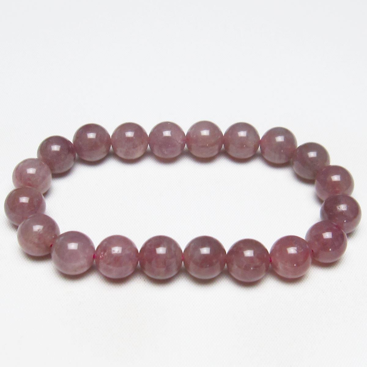 ローズクォーツ ブレスレット 10mm 一点物 メール便可 [M便 1/10] 111-36789