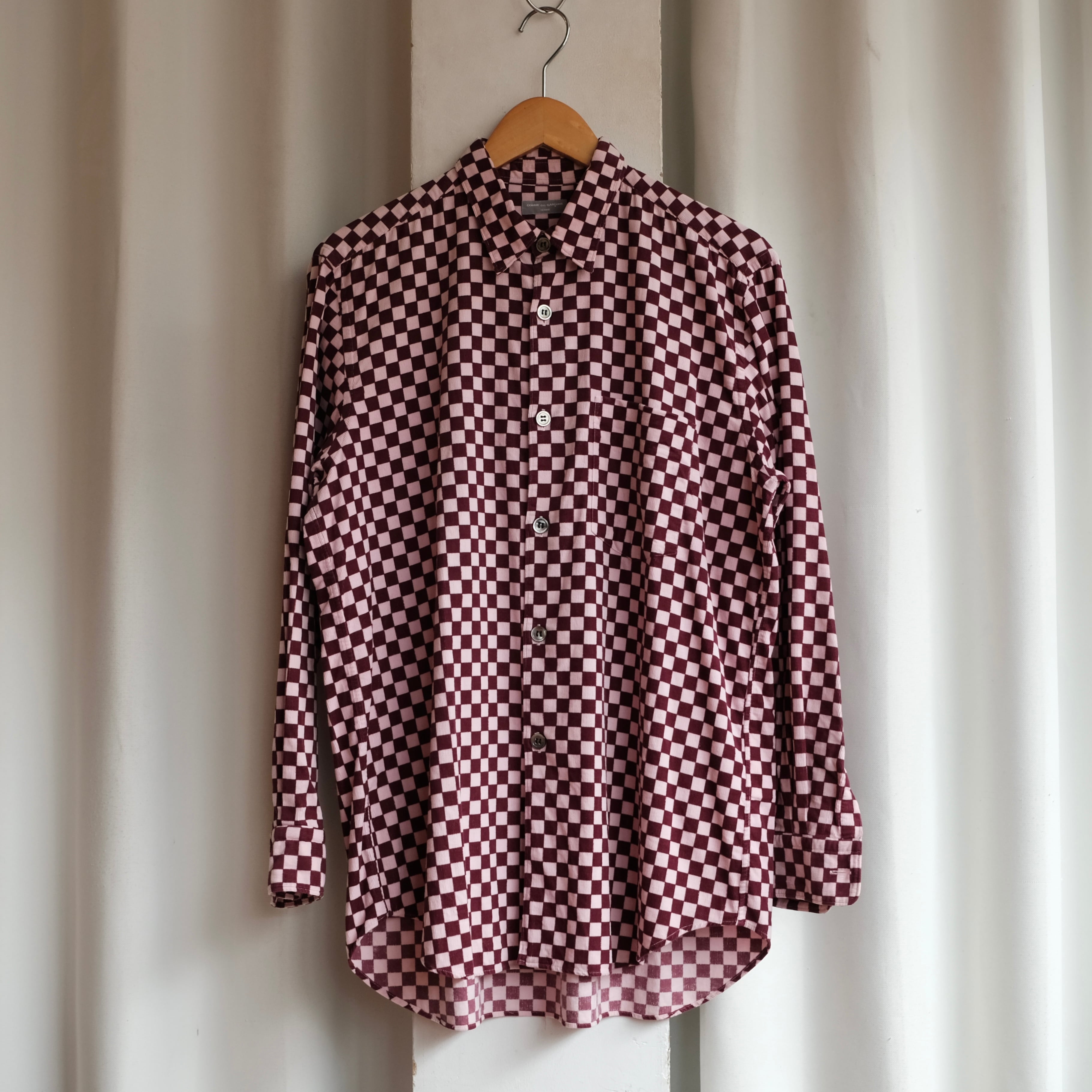 COMME des GARCONS HOMME 田中オム CHECKER SHIRT | safarionline