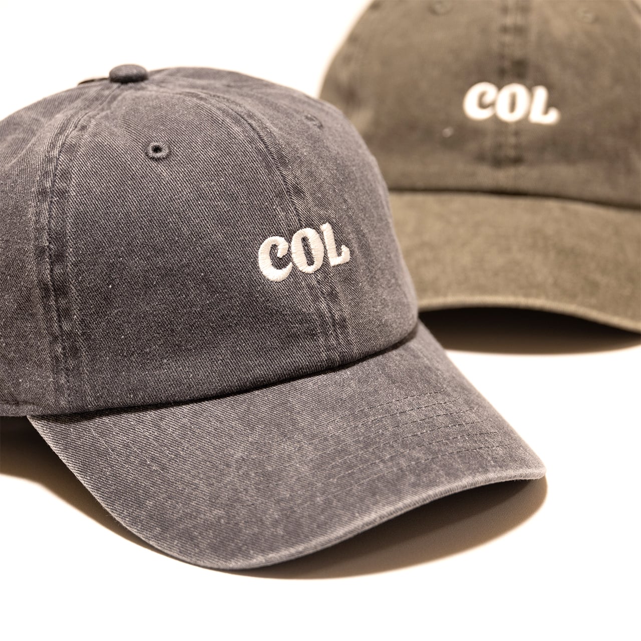 COL【SMALL LOGO BASEBALL】ピグメントキャップ | chainoflife