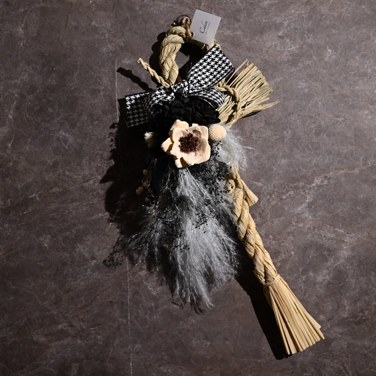 Calonの魅せるしめ縄【ブラック】H-10 ≪限定1点≫