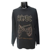 【AC/DC】エーシー・ディーシー "FOR THOSE ABOUT TO ROCK" Vintage ロングスリーブTシャツ