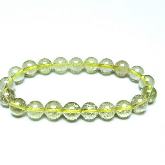 リビアングラス ブレスレット 9mm 一点物 メール便可 [M便 1/10] 199-764