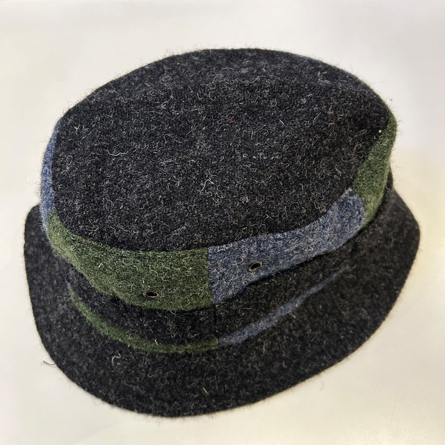 TORPEDO WOOL BUCKET HAT "HARRIS TWEED"