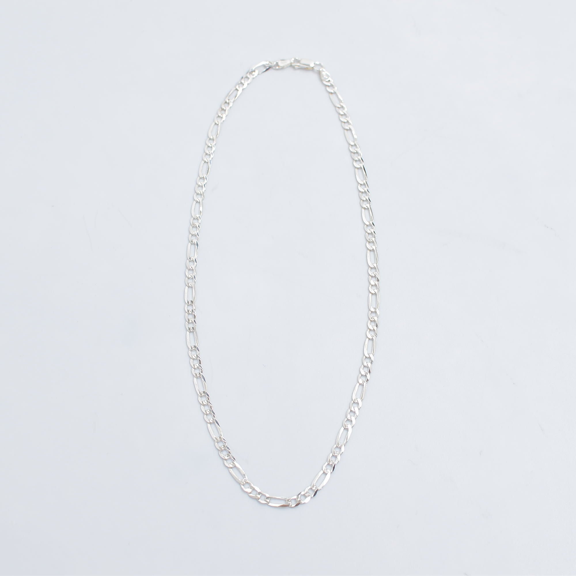 シルバー925 フィガロチェーン ネックレス Silver Chain シルバー925 フィガロチェーン ネックレス Silver Chain