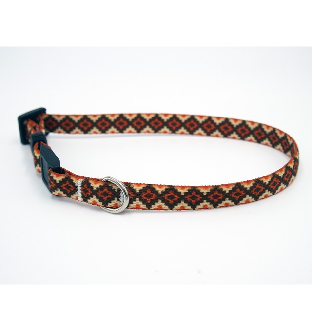 猫さん用首輪　アズテックサンド - Yellow Dog Design