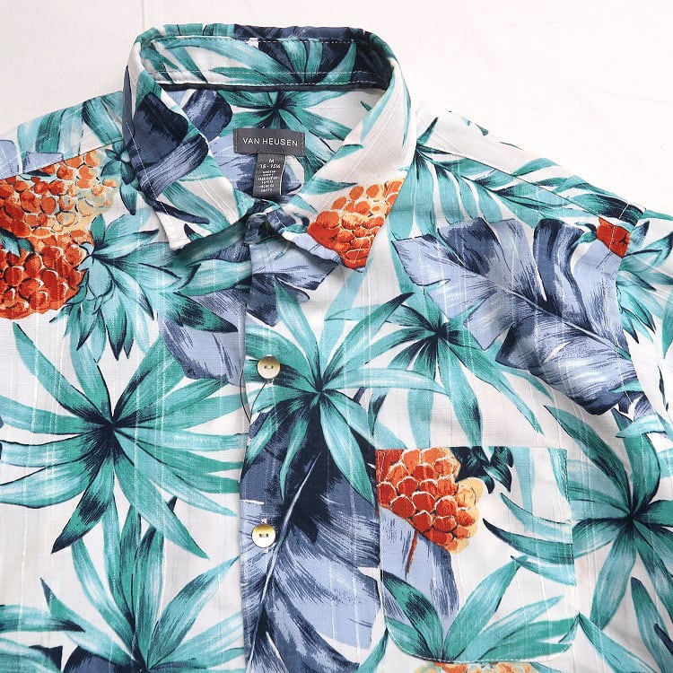 【50s 60s】Van Heusen半袖シャツ アロハシャツ ヴィンテージ 50s 60s】Van Heusen半袖シャツ アロハシャツ ヴィンテージ VAN HEUSEN