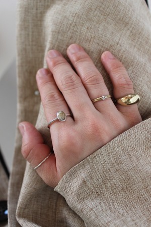 blossom ring / gold