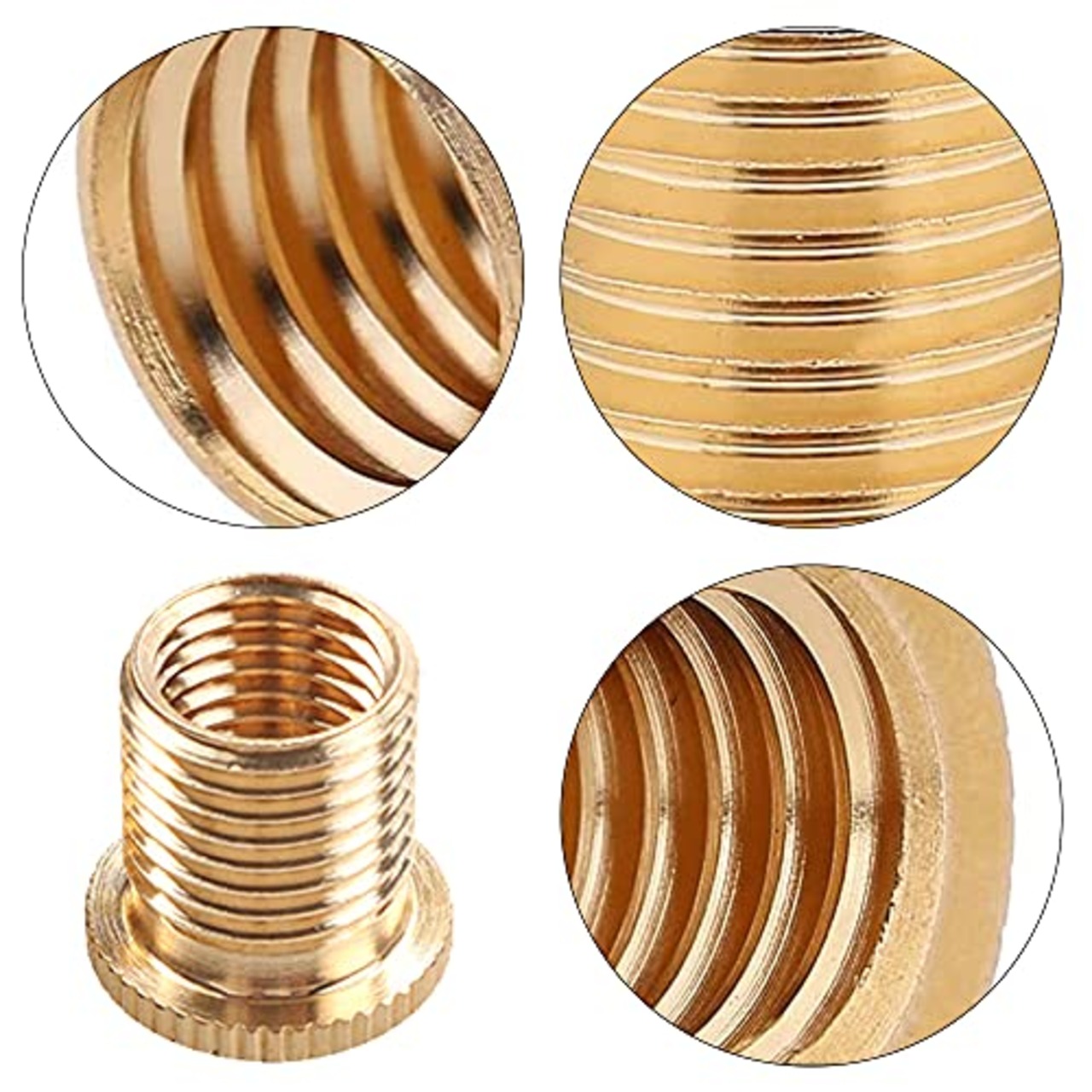 6個入 シフトノブ アダプター 汎用 自動車シフト 交換用ネジ シフトレバー ネジ ルミニウム合金材質 ギアスティックノブ スレッド スクリュー アダプター リテーナー ほとんどの車のシフトノブに適していますM10x1.25 M10x1.5 M8x1.25