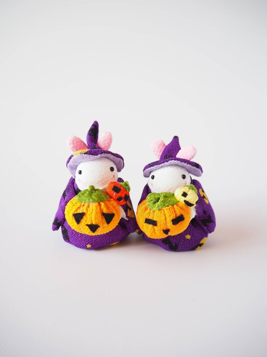 汎用うさぎ ぬいぐるみ ハロウィン商戦 かぼちゃとパープルセット TAITO 汎用うさぎ ぬいぐるみ ハロウィン商戦 かぼちゃとパープルセット