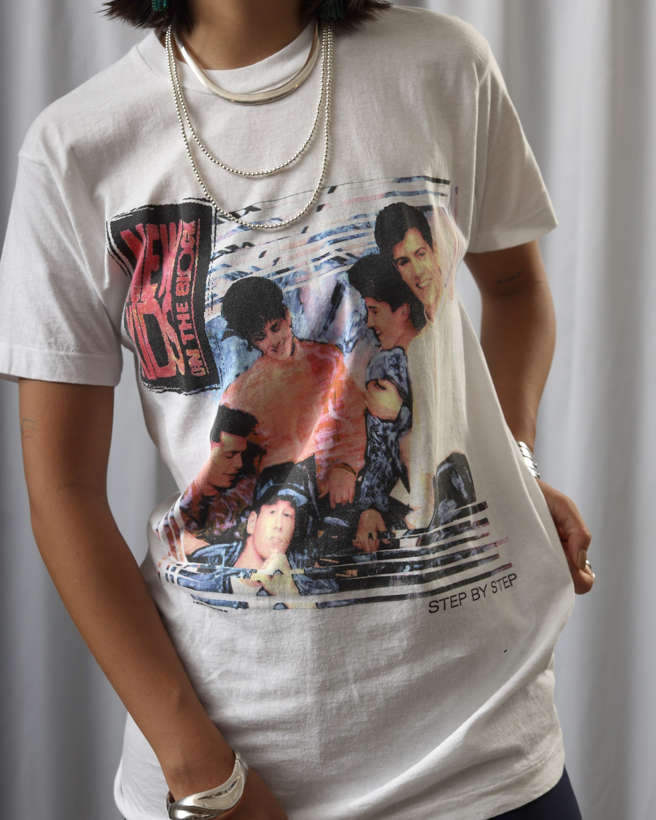 1990's New Kids On The Block / Music T-Shirt - Step By Step