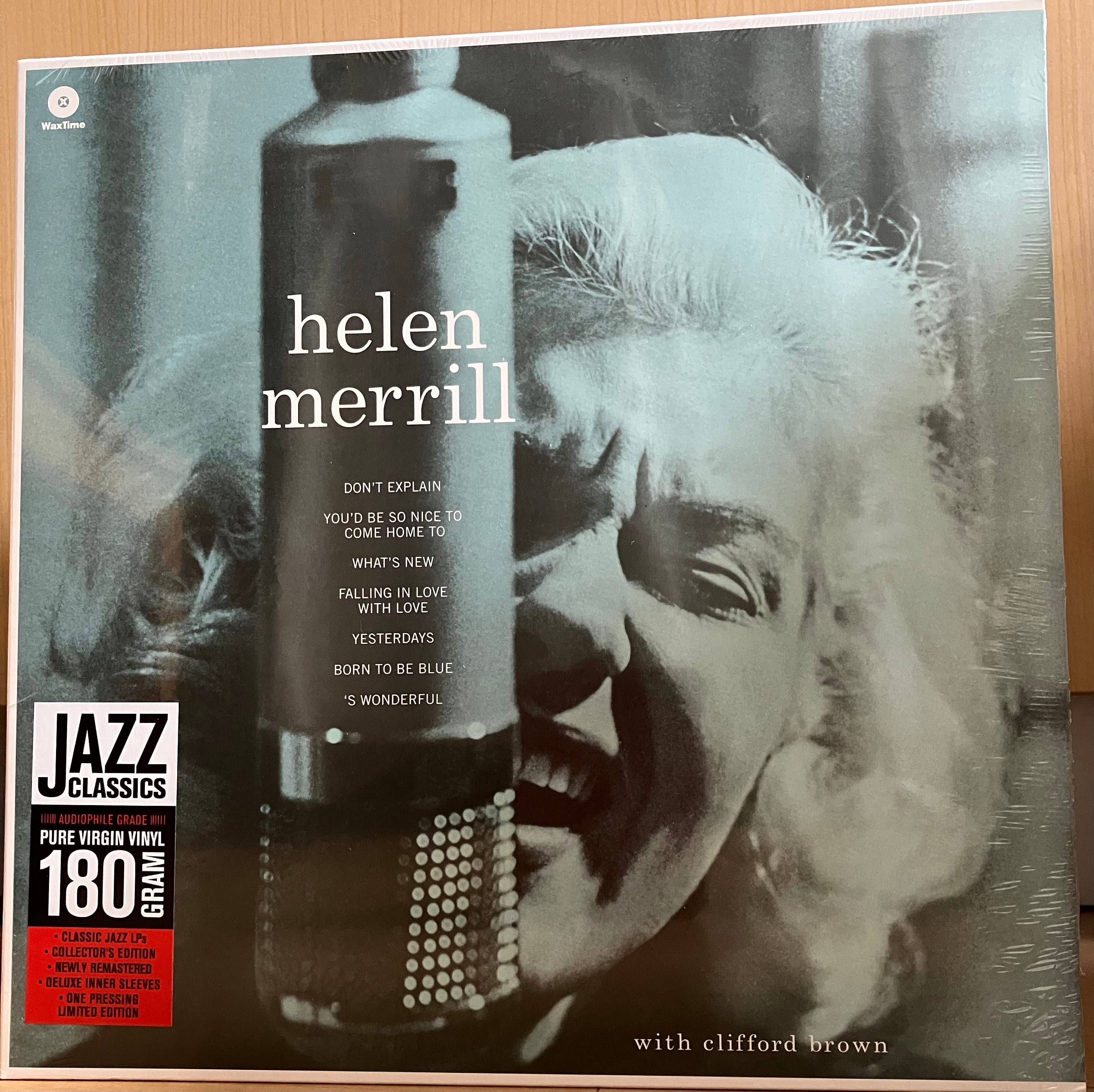 最高の 未開封 ヘレン メリル クリフォード ブラウン限定リマスター180g重量盤LP +ボーナス1曲 Helen Merrill with  Clifford Brown Jimmy Jones