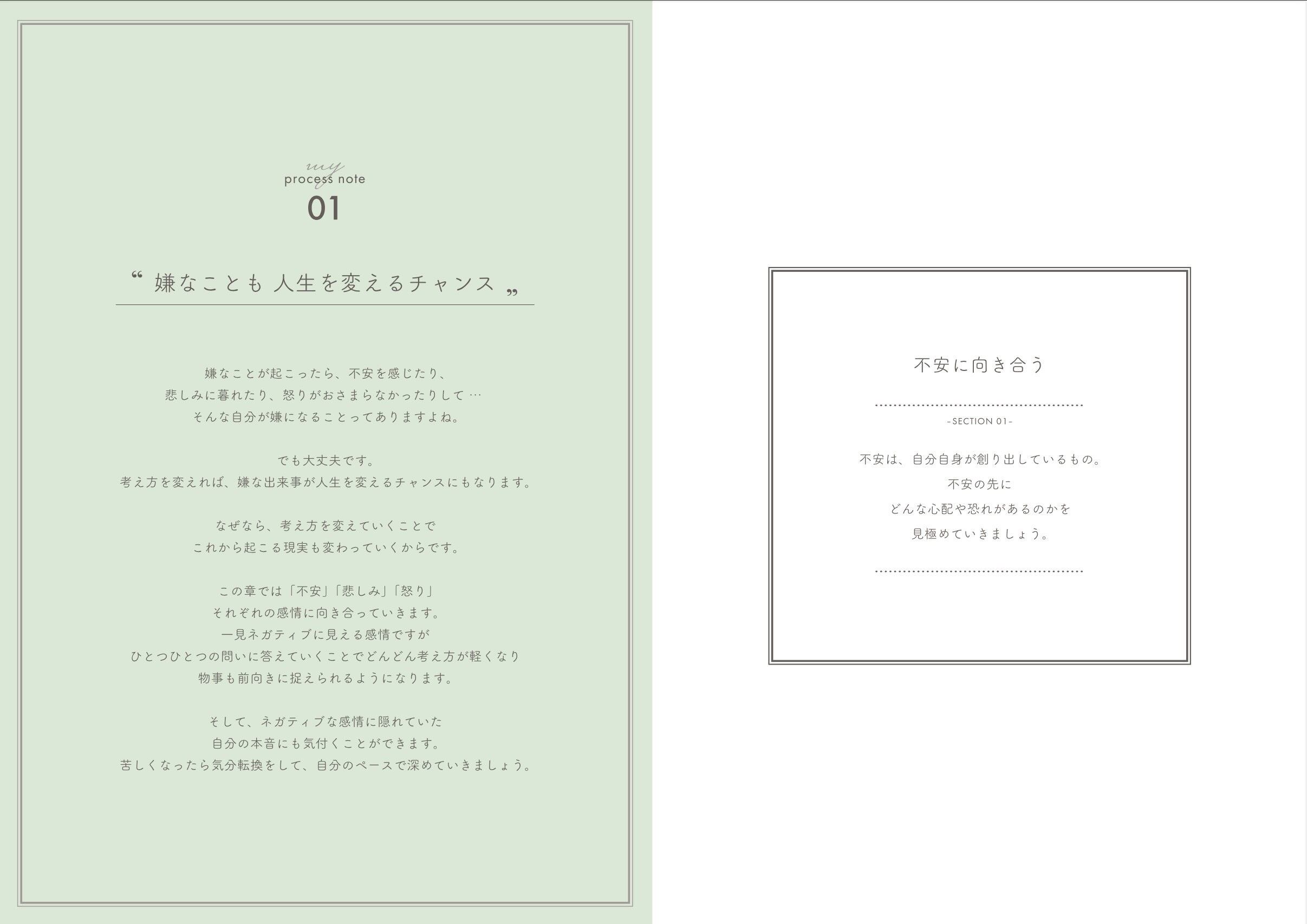 MY PROCESS NOTEー内観bookー