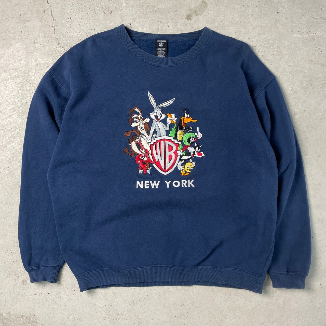 90年代 Looney Tunes ルーニー テューンズ キャラクター刺繍 