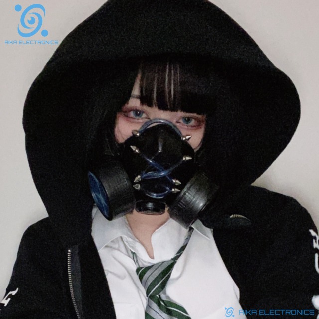 チューブガスマスク Type B Blue Aika Electronics Aika Electronics アイカエレクトロニクス