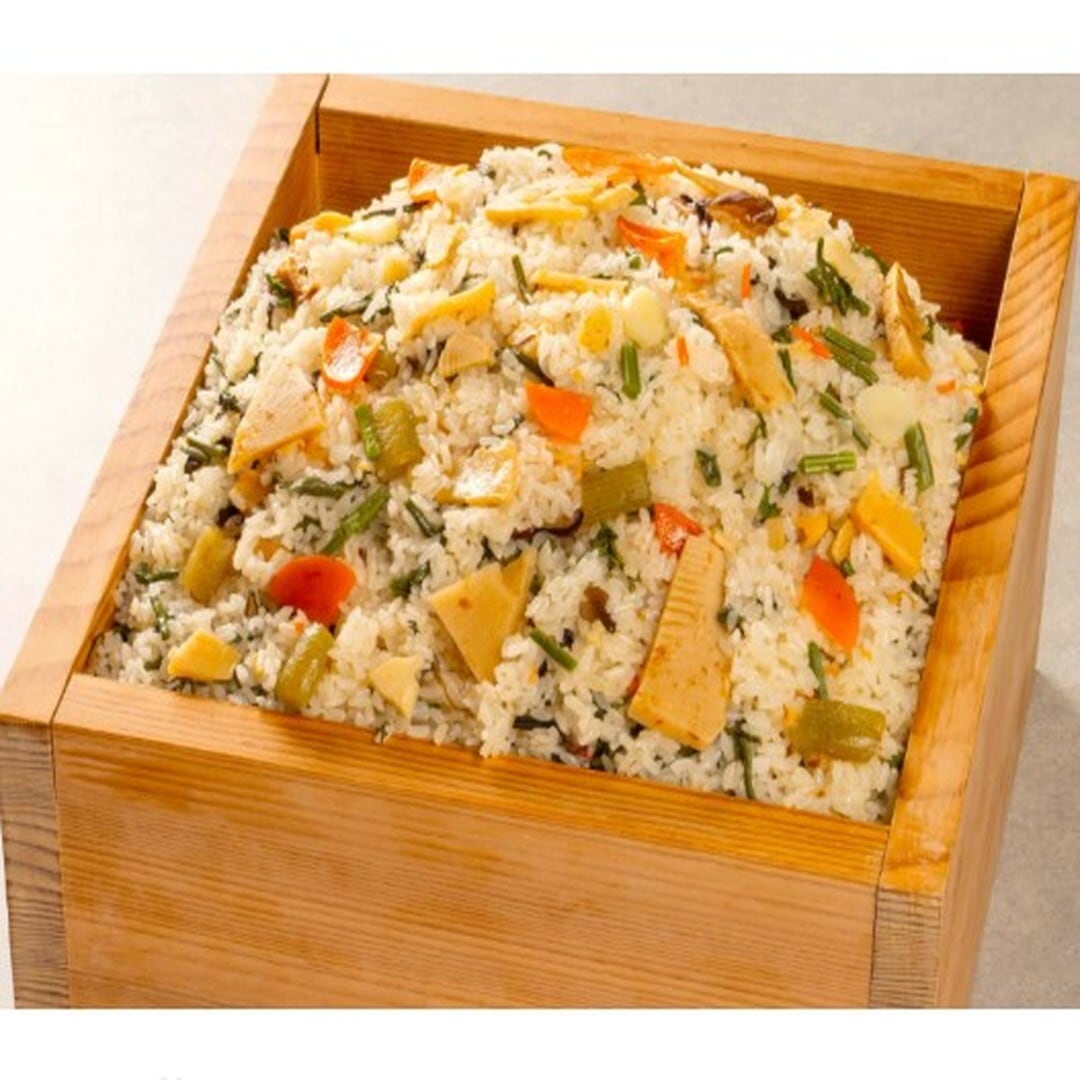 〈たごさく〉竹の子山菜おこわ 200g(1人前)【期間限定】