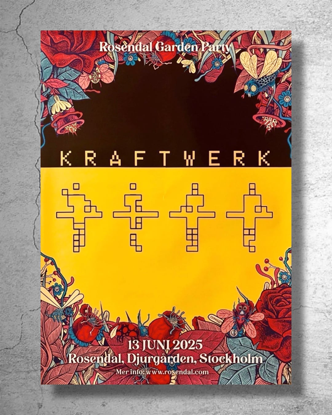 スウェーデン限定 クラフトワークKraftwerk 国内未入荷ポスター スウェーデン限定 クラフトワークKraftwerk 国内未入荷ポスター | 東京