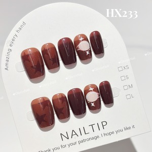 HX233 ネイルチップ サイズXS/S/M