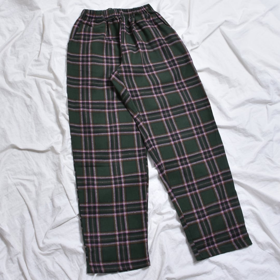 70%OFF】チェックパンツ(GREEN) | VOLCAN&APHRODITE 公式通販