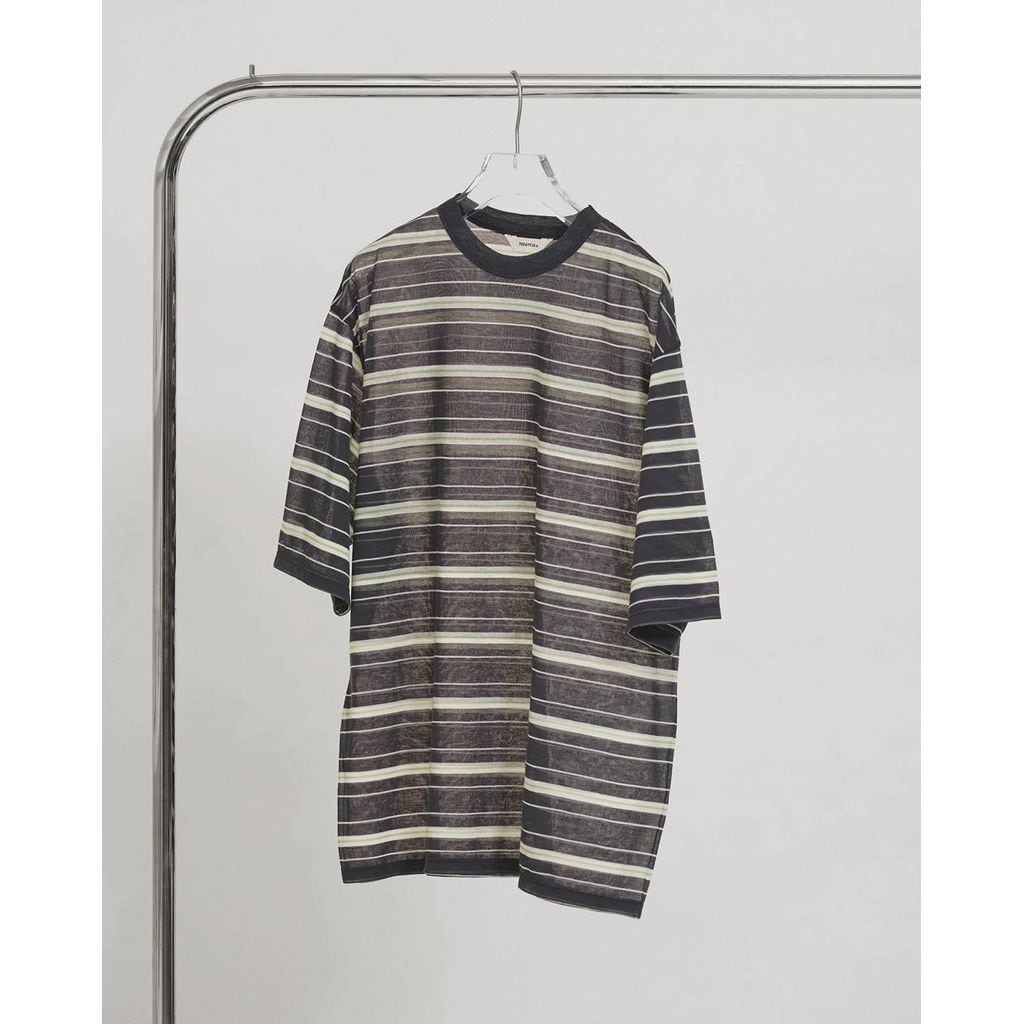 TODAYFUL Sheer Border T-shirt | MAROON WEBSTORE