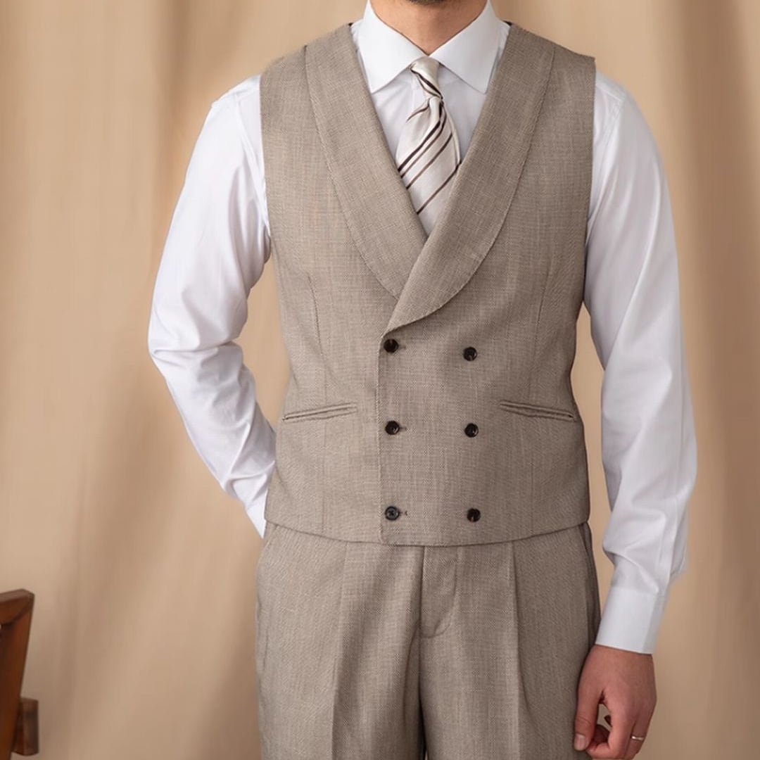 ビジネス通勤ダブルブレストベスト KA0778 | R-Base