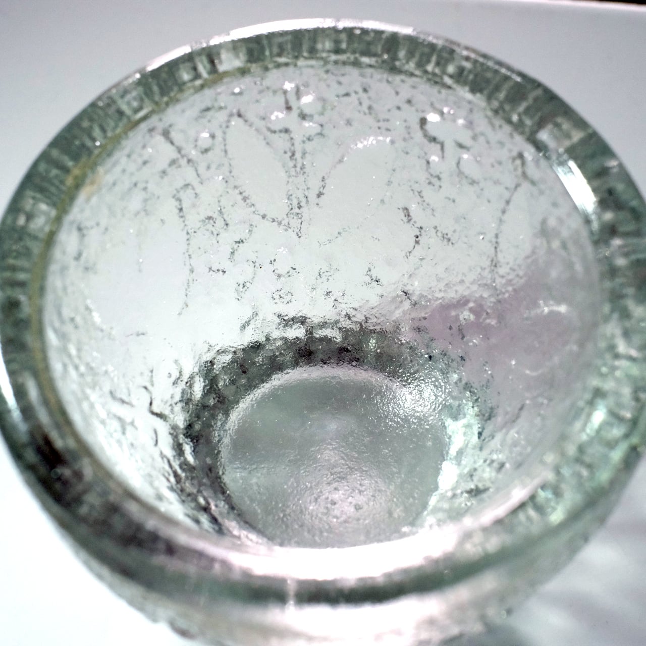 スウェーデン PUKEBERG プケベルグ プーケベリ ボウル プーケベリ Pukeberg ［flower glass bowl］ | TORi loppis トリロッピス