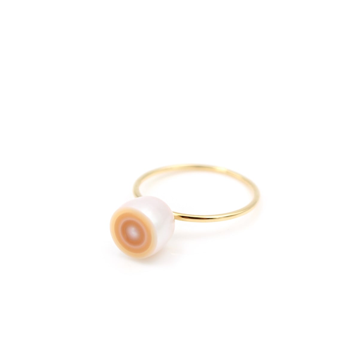 【Limited】Nenrin Pearl mini Ring（5e-11）