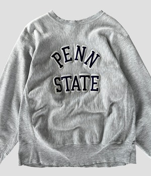-Champion- Vintage 80s L PENN STATE Reverse Weave made in USA