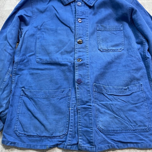 50-60s SIROCO 刺繍タグ コットンツイル フレンチワークジャケット 詳細写真20