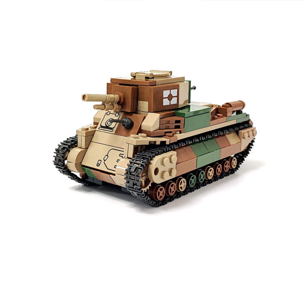 日本 八九式中戦車 528PCS ESシリーズ | パンツァーブロックス公式ショップ