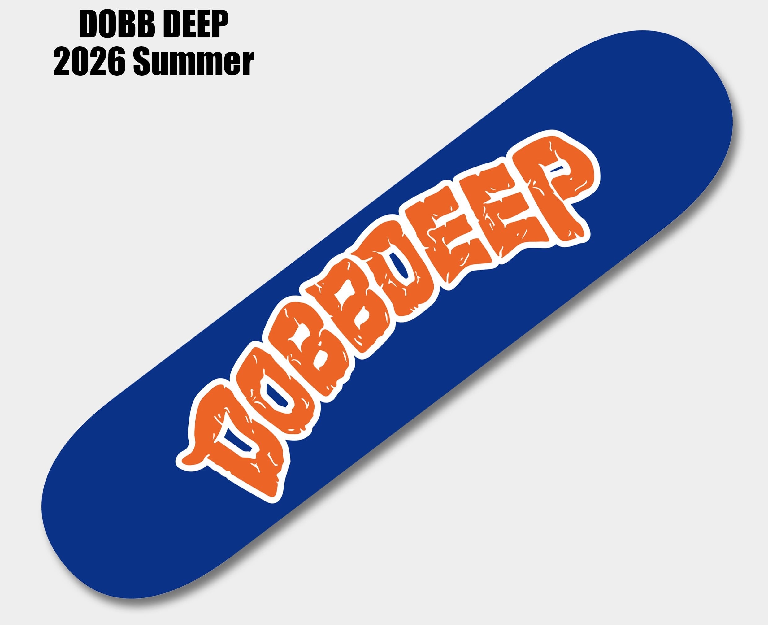 DOBB DEEP スケートボードデッキ 7.25インチ DOBB DEEP / NY NEZUMI LOGO DECK -7.25inch | GOOD TIMES