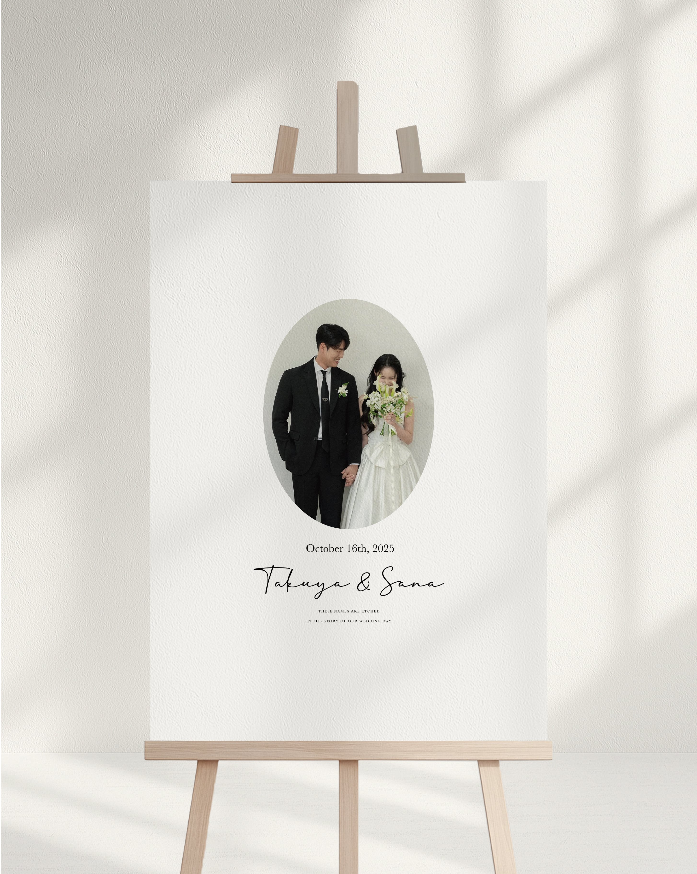寄せ書きボード | yb1 | studio POPPY | 結婚式ペーパーアイテム