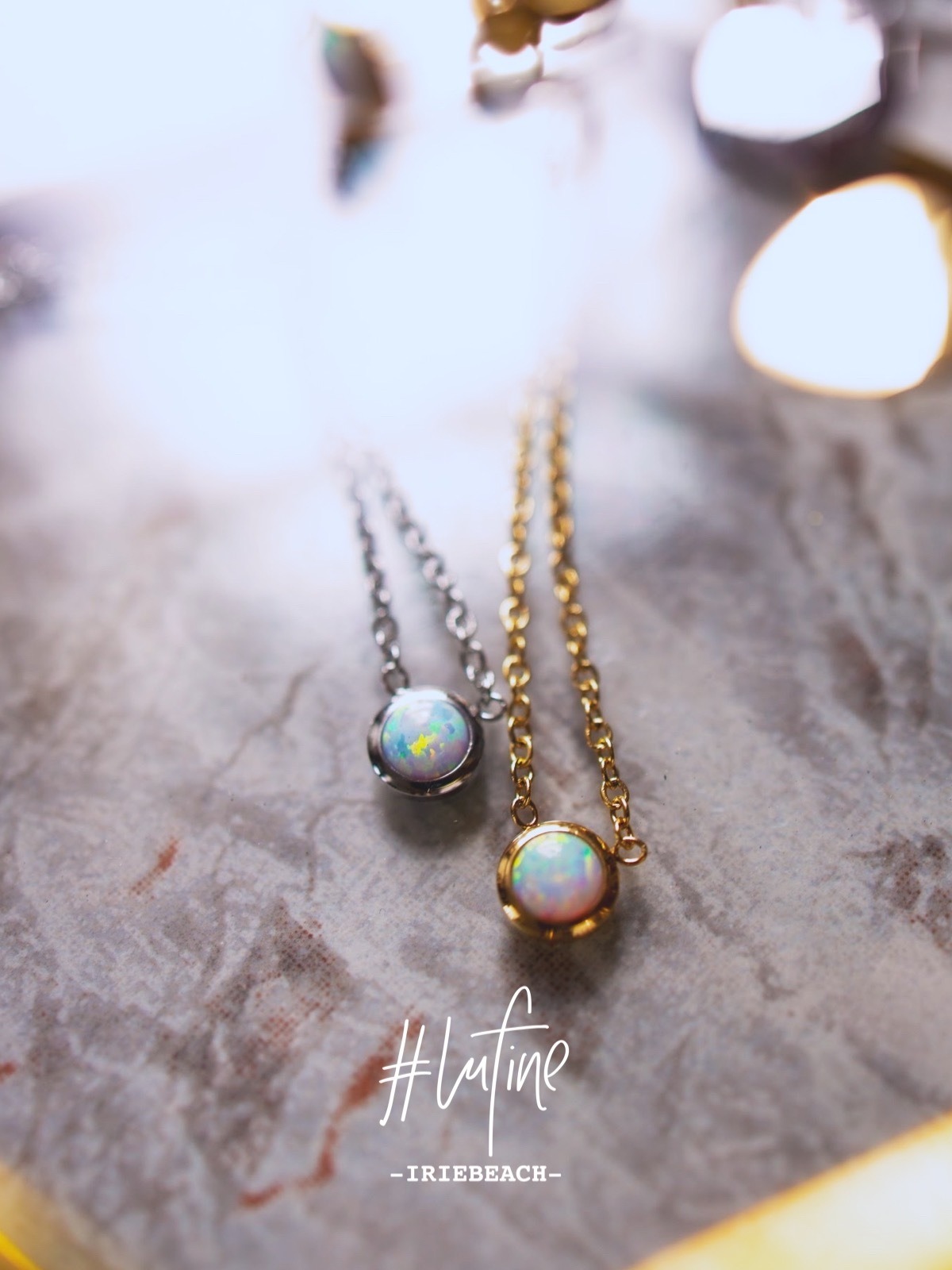 lufine】opal necklace | IRIEBEACH