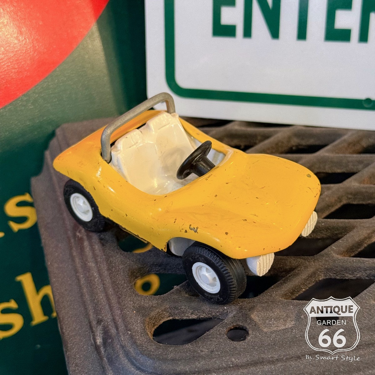 70s Tonka トンカ ビンテージ メタル ミニカー 黄色 イエロー バギー 