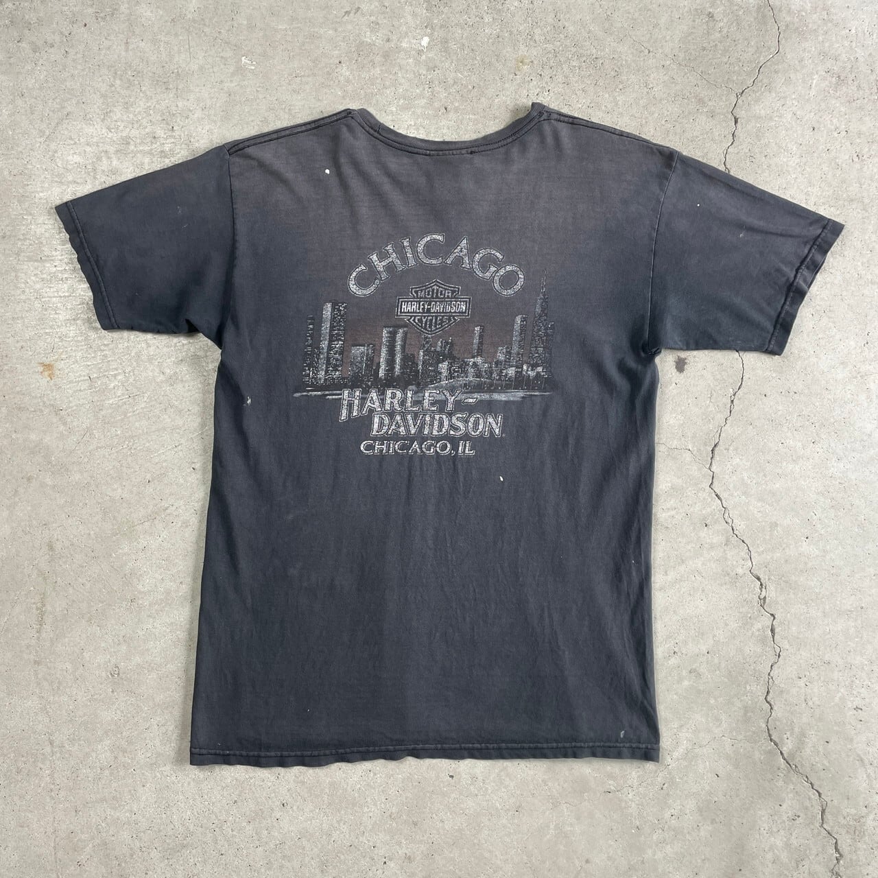 【2000年代アメリカ製、両面プリント】ハーレーダビットソン古着Tシャツsk8 2000s Harley Davidson Print T-Shirt Made in USA / ミレニアム