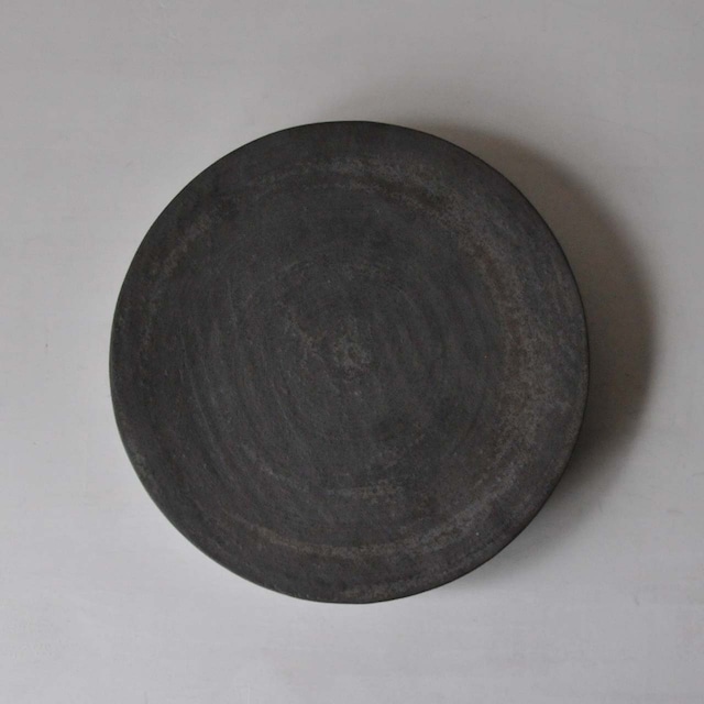 吉永哲子 台皿 鉄錆（ツ）