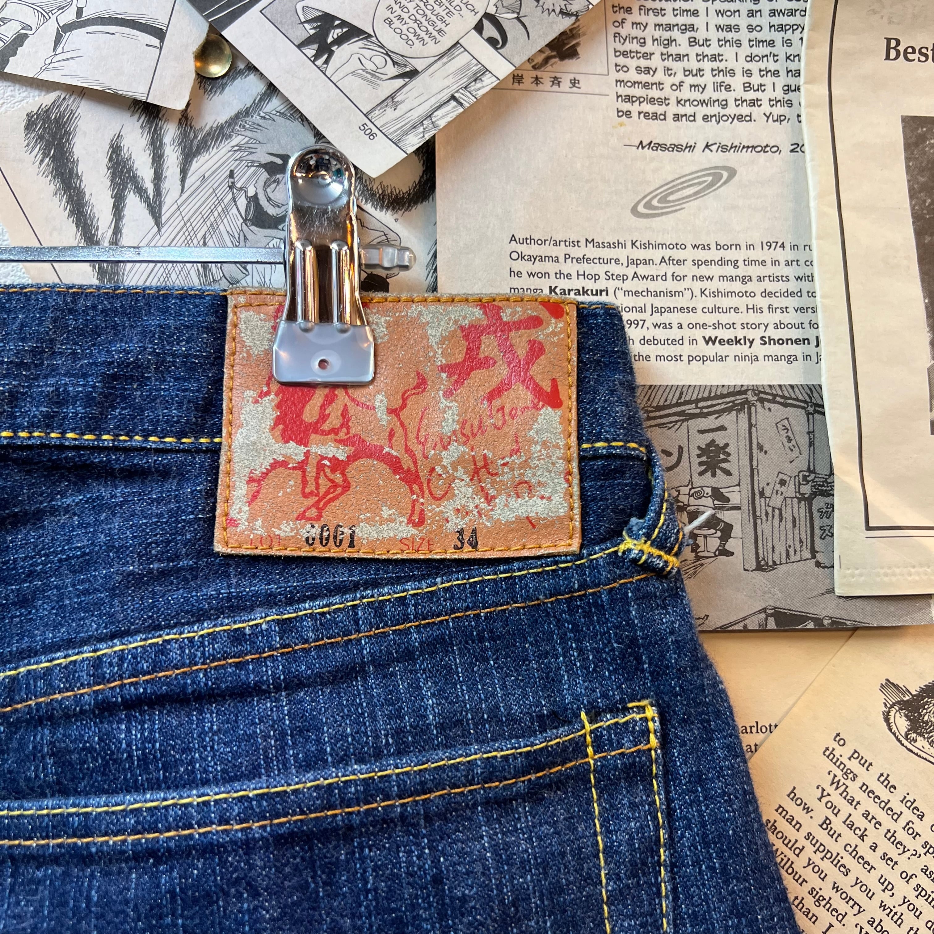EVISU 旧タグ 水牛タグ 刺繍ストレートデニムパンツ | 古着屋PENNY EVISU 旧タグ 水牛タグ 刺繍ストレートデニムパンツ | 古着屋PENNY